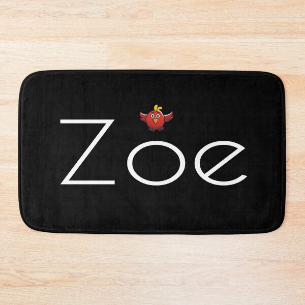 Item preview, Zoe Cute Adorable Kawaii Bird Name Zoey designed and sold by ProjectX23.