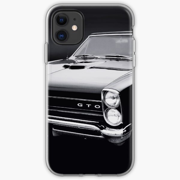 1965 Pontiac GTO B/W iPhone Soft Case