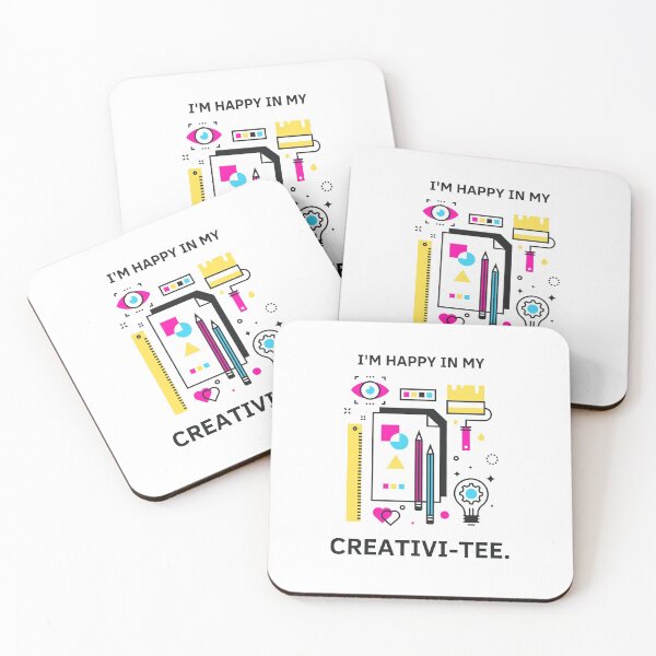 Item preview, I'm Happy In My Creativi-Tee designed and sold by Girl Geek Girl Sheek.