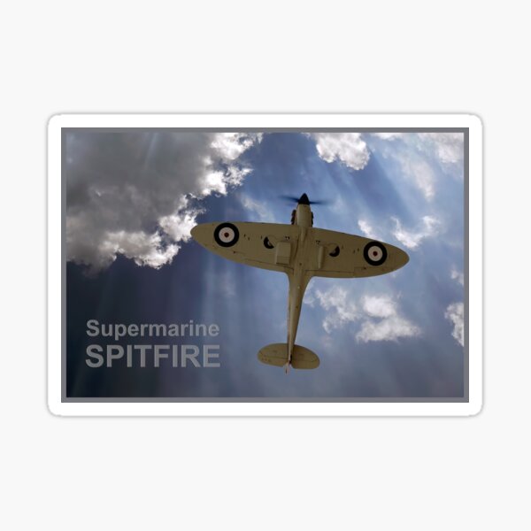 Vista previa del artículo con la obra «Spitfire Supermarino», diseñado y vendido por Steve H Clark.
