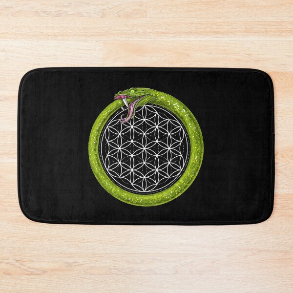 Item preview, Ouroboros Flower Of Life designed and sold by underheaven.