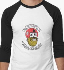 LIVE FAST DRINK CHEAP BEER Men's Baseball ¾ T-Shirt
