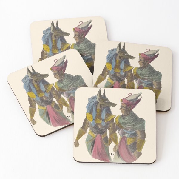 Item preview, Anubis and the Pharaoh  designed and sold by S2Illustrations.