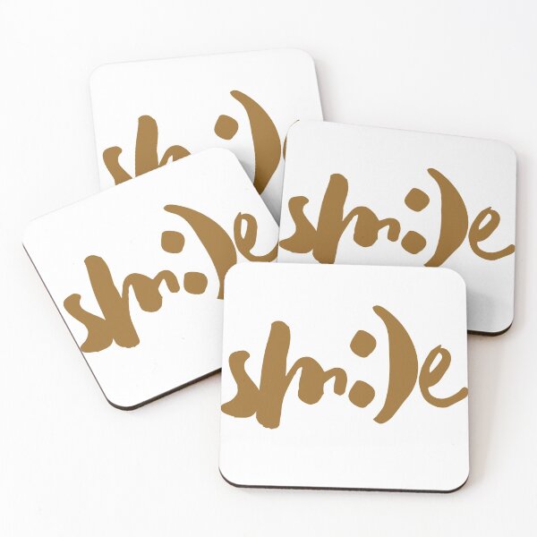 Artikelvorschau, Motivational Inspirational and Positive quote -  smile typography text art by Word Fandom - wordfandom entworfen und verkauft von Kerry Pritchard.