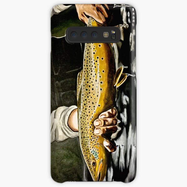 North Platte Brown - Trout Painting Samsung Galaxy Snap Case