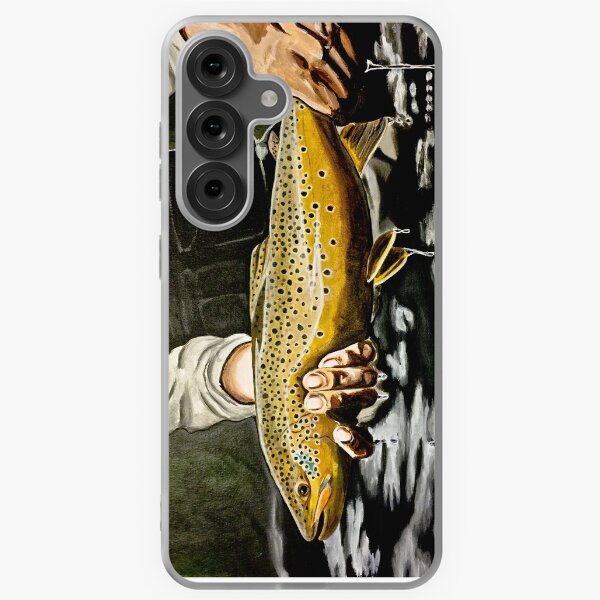 Item preview,  North Platte Brown - Trout Painting designed and sold by Eric Houghland.