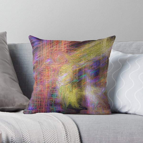 Hidden Energy Throw Pillow