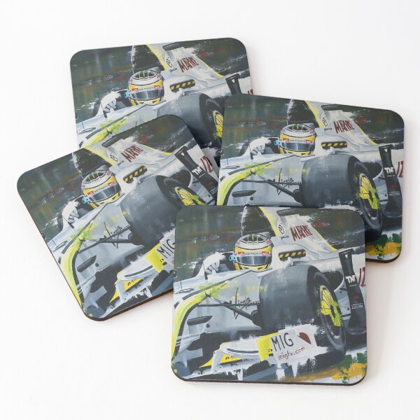 Item preview, JENSON BUTTTON by Greg Tillett designed and sold by Gregtillettart.