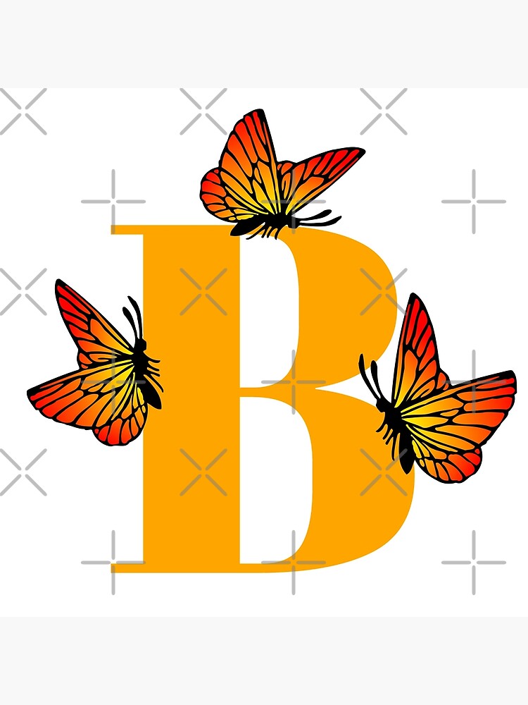 Download Alphabet & Number Monogram Butterfly SVG File - Of The ...