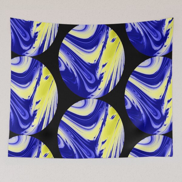 Item preview, Fractal marble mixture oval designed and sold by Fender0815.