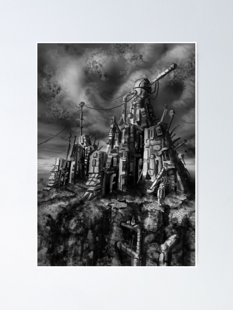 Thumbnail 1 of 3, Poster, Angry Outpost designed and sold by MBJonly.