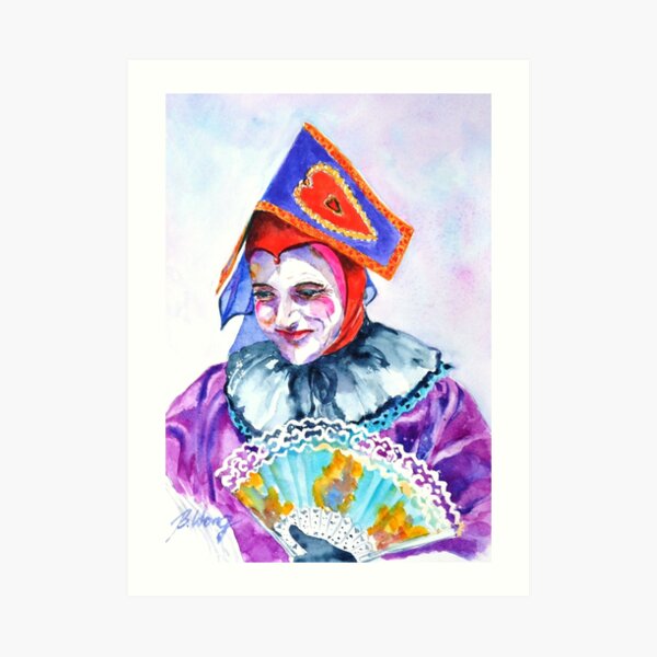 Queen of Hearts #2 Art Print