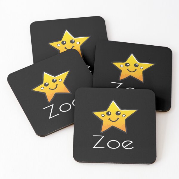 Item preview, Zoe Cute Adorable Kawaii Star Name Zoey designed and sold by ProjectX23.