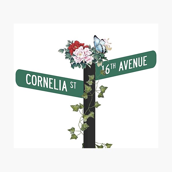 Cornelia Street. Photographic Print