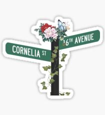 Cornelia Street. Sticker