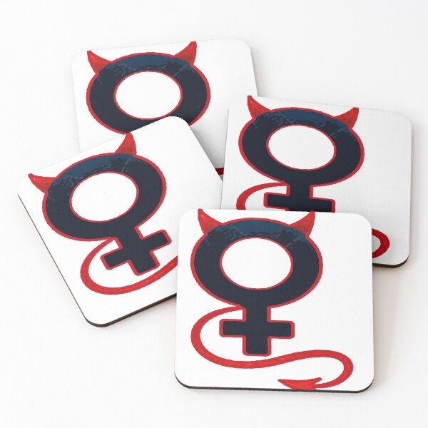 Item preview, Feminist Devil Symbol designed and sold by SerpentSkyArts.