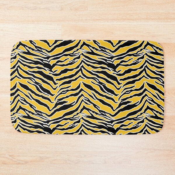 Item preview, Tiger Print - Mustard Yellow designed and sold by SilverPegasus.