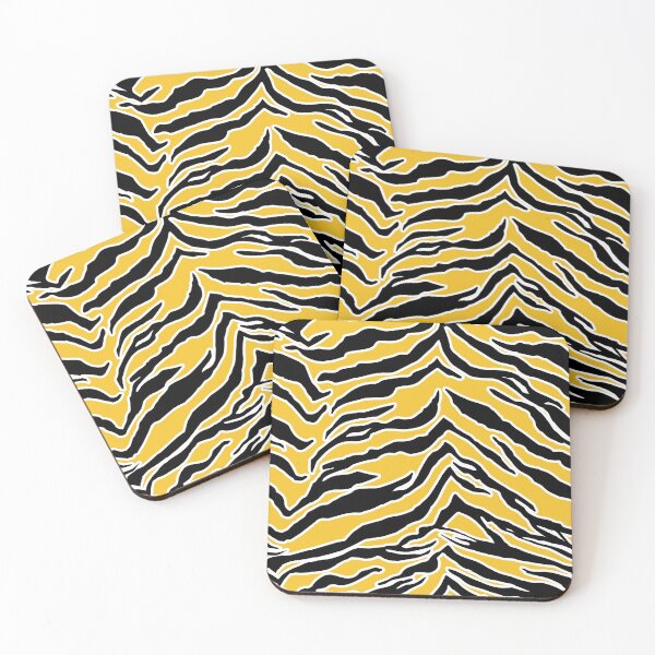 Item preview, Tiger Print - Mustard Yellow designed and sold by SilverPegasus.