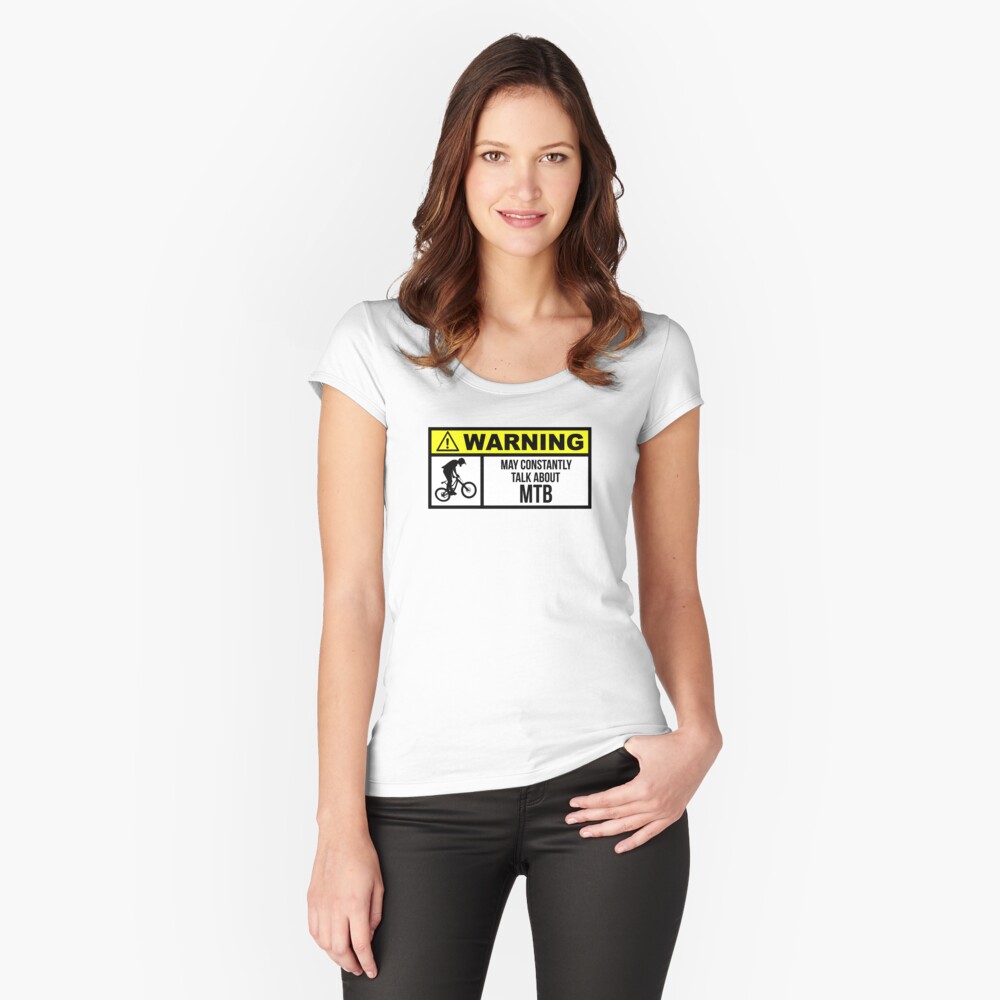Item preview, Fitted Scoop T-Shirt designed and sold by nomoregravity.