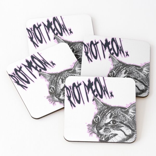 Item preview, Riot Meow - Riot Feminism designed and sold by SerpentSkyArts.