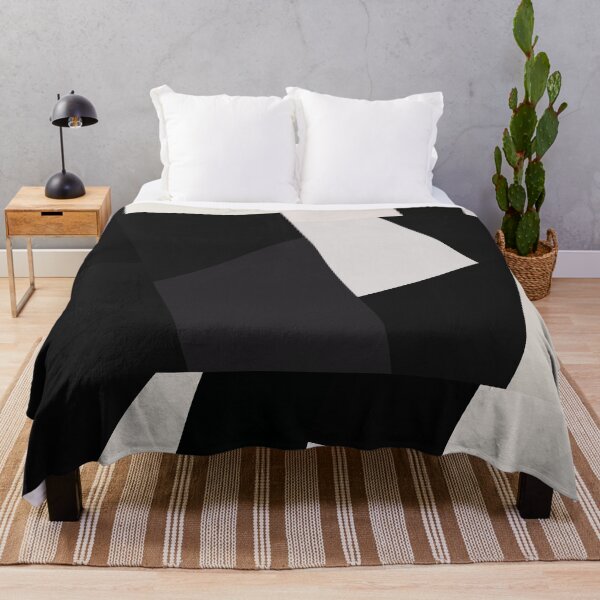 Item preview, Minimal Mid-Century Modern Geometry in black grey beige designed and sold by Dominiquevari.