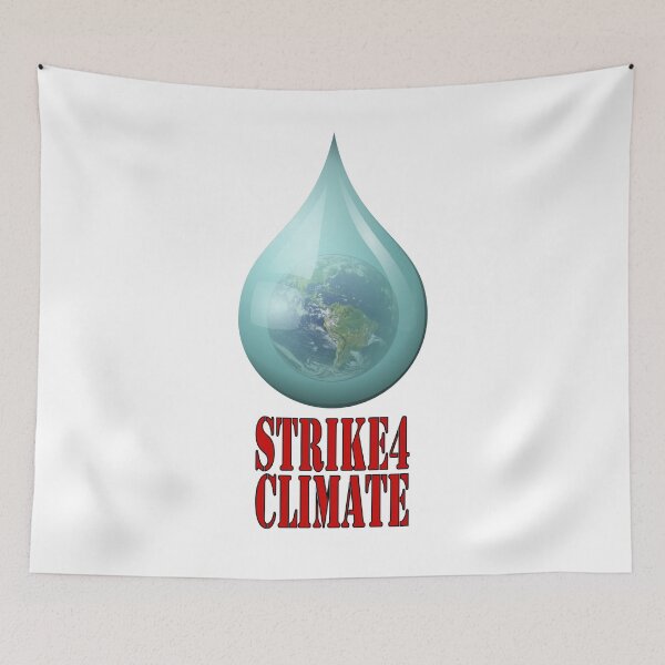 Item preview, Teardrop 01S4C, climate change poster. designed and sold by JulianFJones.
