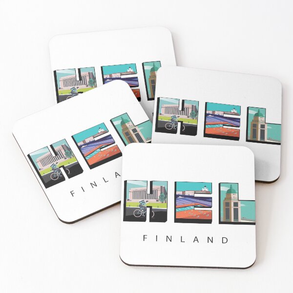 Item preview, Helsinki city Finland t-shirt  designed and sold by Arctic frame studio.