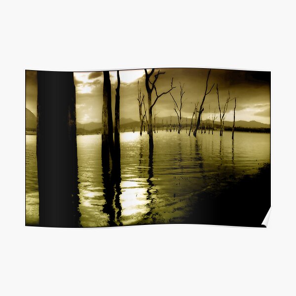 Lake Moogerah Mood Poster