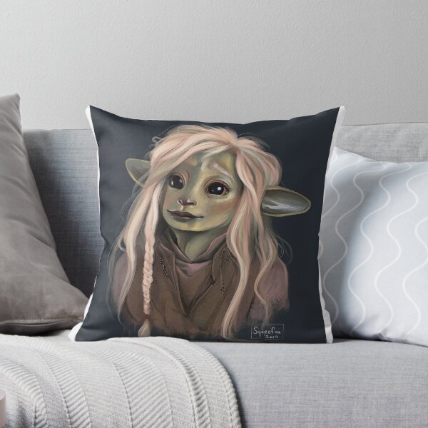Deet, Dark Crystal; Age of Resistance Throw Pillow