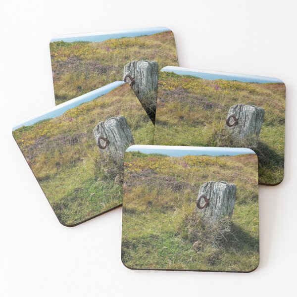 Item preview, Clifftop Post with Heather designed and sold by KALEIDOSCOPE UK.