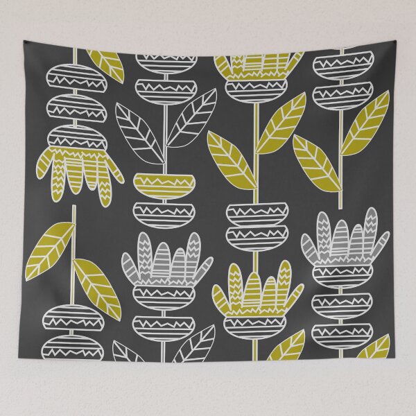 Item preview, Abstract ornamental plants designed and sold by cocodes.