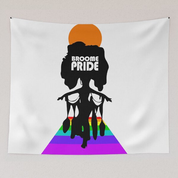Item preview, Broome Pride Stepping Out – White Logo designed and sold by BroomePride.