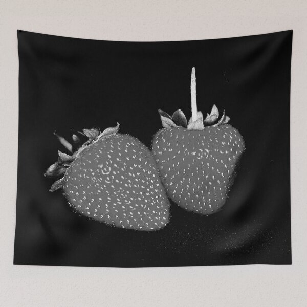 Item preview, Fresas B&W designed and sold by AnnDixon.