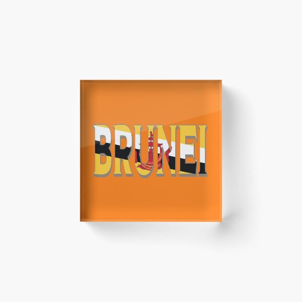 Item preview, Brunei Font with Bruneian Flag designed and sold by Havocgirl.