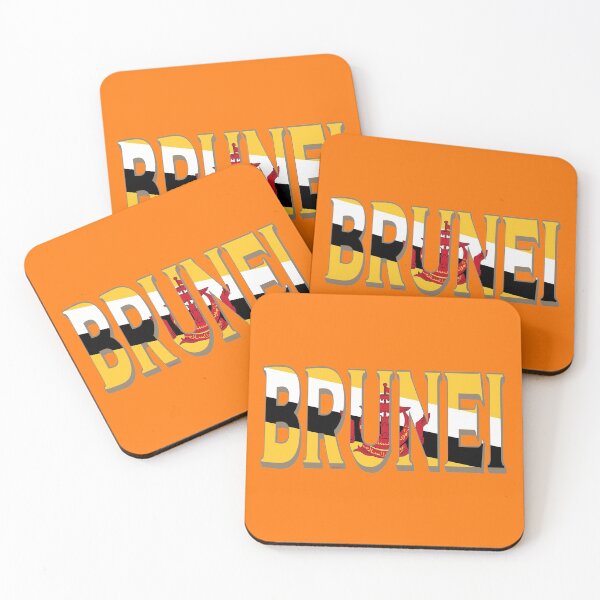 Item preview, Brunei Font with Bruneian Flag designed and sold by Havocgirl.