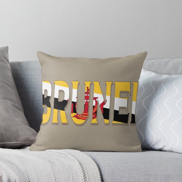 Item preview, Brunei Font with Bruneian Flag designed and sold by Havocgirl.