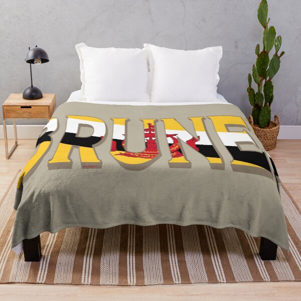 Item preview, Brunei Font with Bruneian Flag designed and sold by Havocgirl.