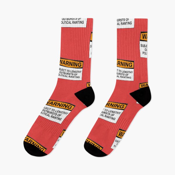 Item preview, WARNING: SUBJECT TO LENGTHY OUTBURSTS OF POLITICAL RANTING designed and sold by Bundjum.