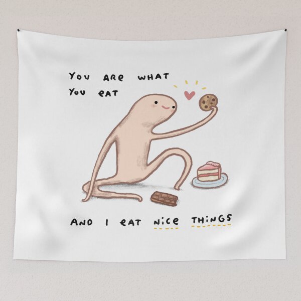 Item preview, Honest Blob - Eat Nice Things designed and sold by SophieCorrigan.
