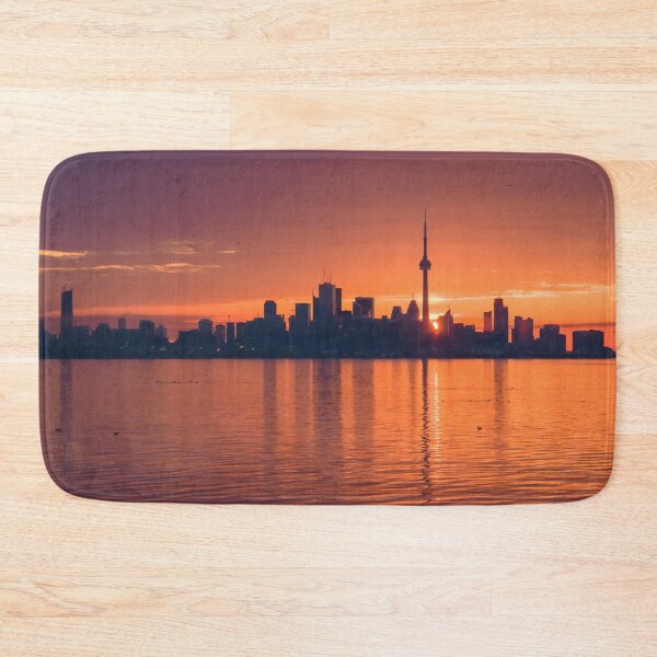 Item preview, Bright and Orange Toronto Sunrise designed and sold by Georgia Mizuleva.