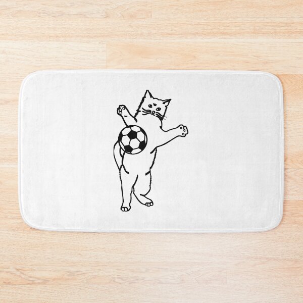 Item preview, Goalkeeper cat football designed and sold by kailukask.