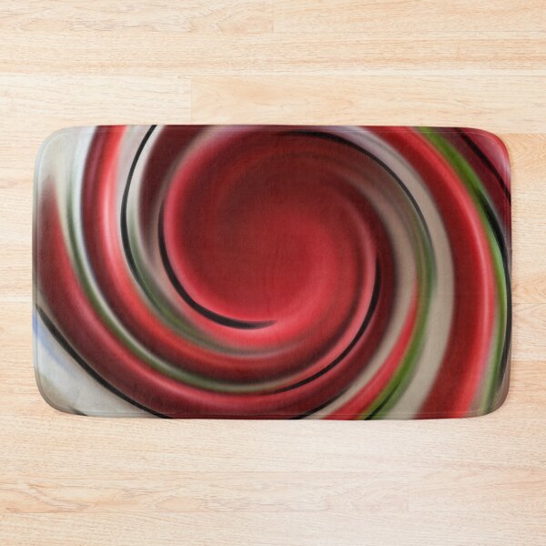 Item preview, Red and white swirl (light border) designed and sold by darkninja2k.