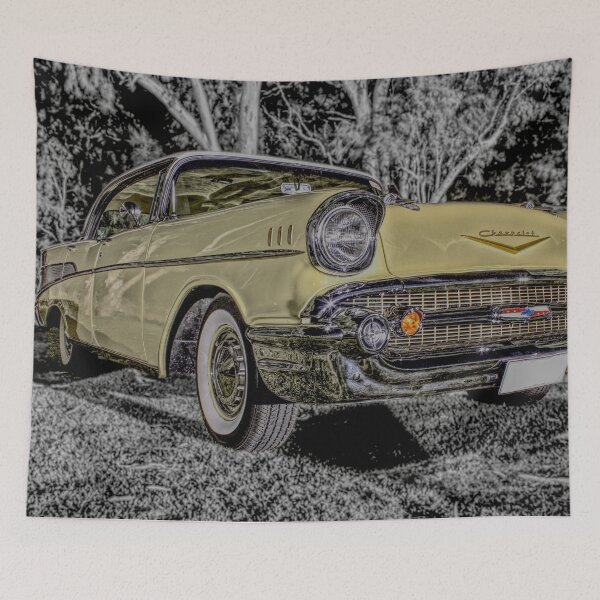 Item preview, Yellow Chevrolet Belair designed and sold by Cars around Adelaide.