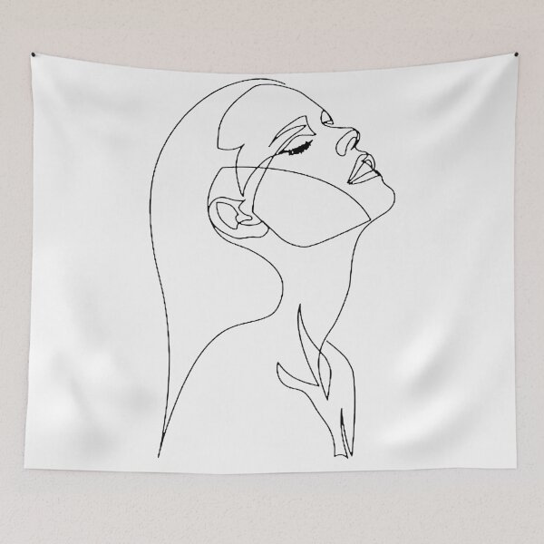 Item preview, One Line Woman  designed and sold by Houd-Ammari77.