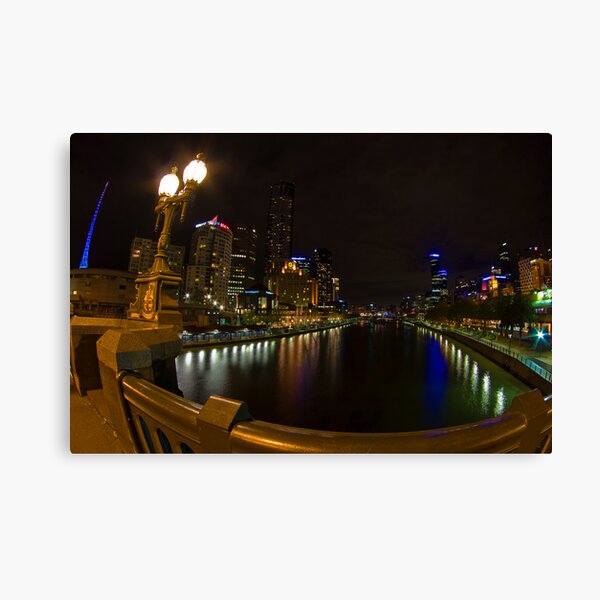 Item preview, A Princes Bridge view of Melbourne's Southbank designed and sold by Keystone Photography.