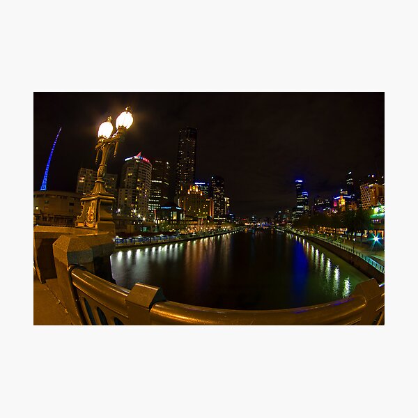 Item preview, A Princes Bridge view of Melbourne's Southbank designed and sold by Keystone Photography.