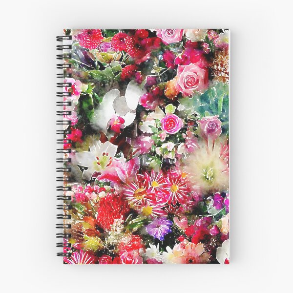Item preview, Bouquets of flowers in watercolour designed and sold by etakkate.