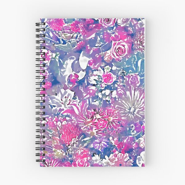Item preview, Bouquets of flowers in purple watercolour designed and sold by etakkate.