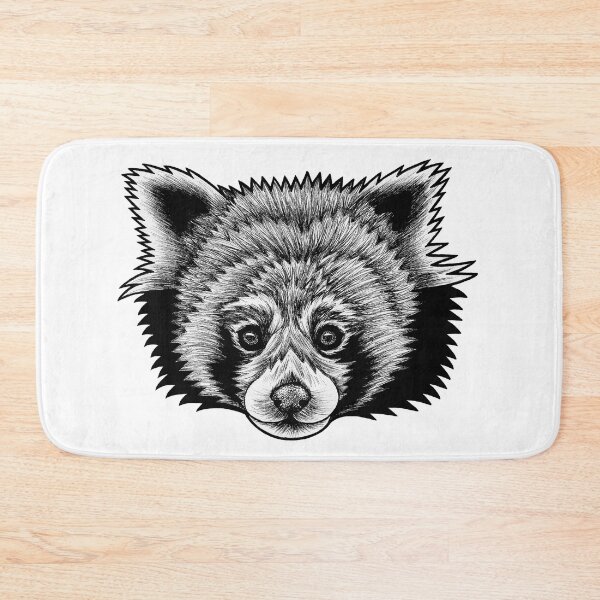 Item preview, Red Panda - ink illustration designed and sold by LorenDowding.