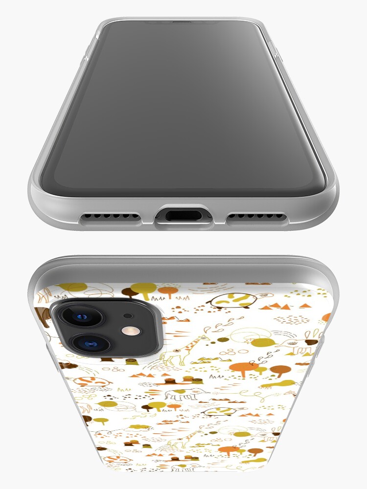 Alternate view of Animal Pattern Series – Safari Wildlife iPhone Case & Cover